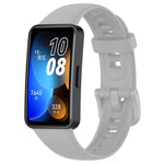 Cinturino per orologio in silicone lucido con bottone a chiodo xDfind, For Huawei Band 10 / 9 / 8