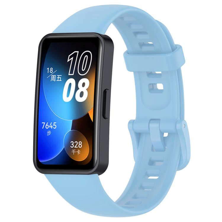 Cinturino per orologio in silicone lucido con bottone a chiodo xDfind, For Huawei Band 10 / 9 / 8