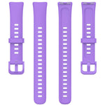 Cinturino per orologio in silicone lucido con bottone a chiodo xDfind, For Huawei Band 10 / 9 / 8