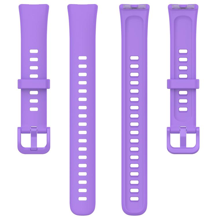 Cinturino per orologio in silicone lucido con bottone a chiodo xDfind, For Huawei Band 10 / 9 / 8