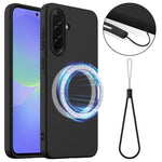 Custodia per telefono MagSafe in silicone antiurto, For Galaxy A17 / F17 / M17 / A18, For Samsung Galaxy A57 5G, For Samsung Galaxy A37 5G, For Galaxy A27 5G, For Samsung Galaxy A36 / A56 5G, For Samsung Galaxy A26 5G