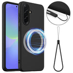 Custodia per telefono MagSafe in silicone antiurto, For Galaxy A17 / F17 / M17 / A18, For Samsung Galaxy A57 5G, For Samsung Galaxy A37 5G, For Galaxy A27 5G, For Samsung Galaxy A36 / A56 5G, For Samsung Galaxy A26 5G