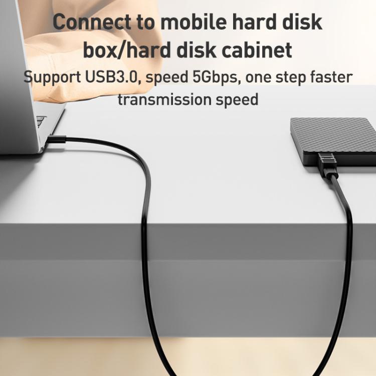 USB-B 3.0 Printer / Mobile Hard Drive / Computer Adapter, USB-B Male to USB Male, USB-B Male to USB Female, USB-B Male to Type-C Male, USB-B Male to Type-C Female