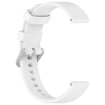 Cinturino per orologio in silicone con fibbia a sgancio rapido argentata xDfind, For Garmin Lily 2