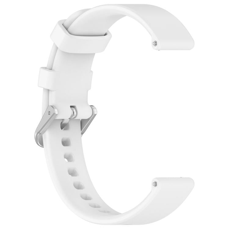 Cinturino per orologio in silicone con fibbia a sgancio rapido argentata xDfind, For Garmin Lily 2