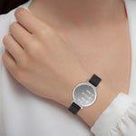 Cinturino per orologio in silicone con fibbia a sgancio rapido argentata xDfind, For Garmin Lily 2