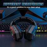 ONIKUMA GT806 Tri-mode Bluetooth 2.4G Wired E-sports Game Headset, GT806