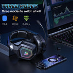 ONIKUMA GT806 Tri-mode Bluetooth 2.4G Wired E-sports Game Headset, GT806