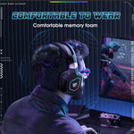 ONIKUMA GT806 Tri-mode Bluetooth 2.4G Wired E-sports Game Headset, GT806