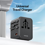 Caricabatterie da viaggio USAMS 25W USB-C e USB-A