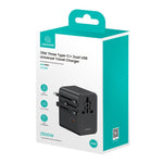 Caricabatterie da viaggio USAMS CC310 70W 3 USB-C 2 USB-A