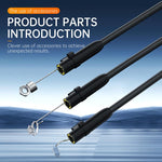 P380 8mm Lens Industrial Pipeline Endoscope with 4.3 inch HD Screen, 2m Tube, 5m Tube, 10m Tube