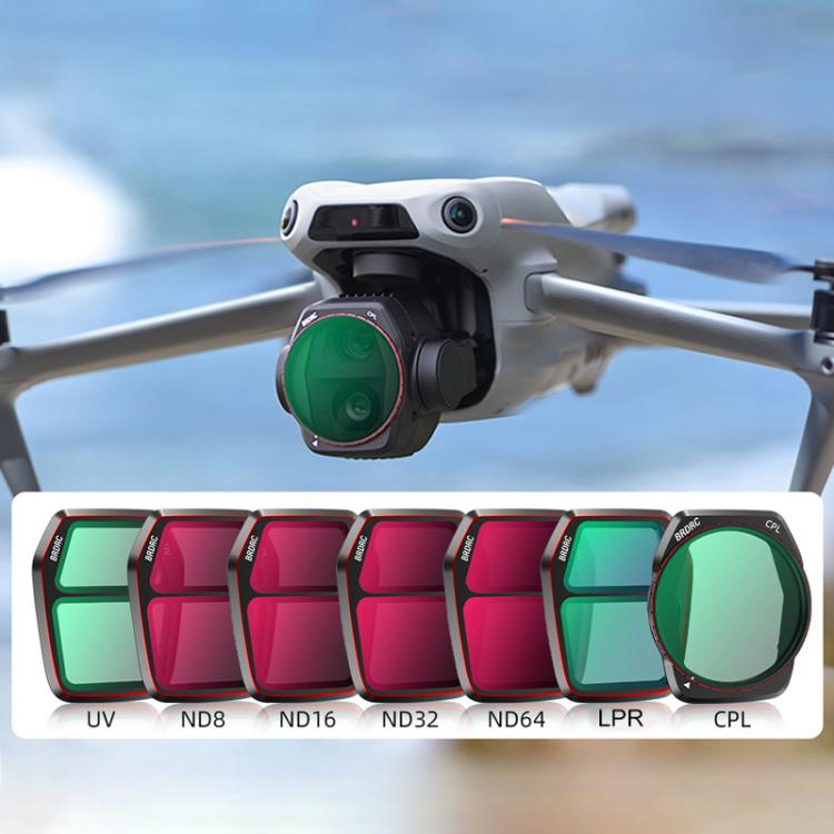 Filtro obiettivo DJI Air 3S UV CPL ND8-64