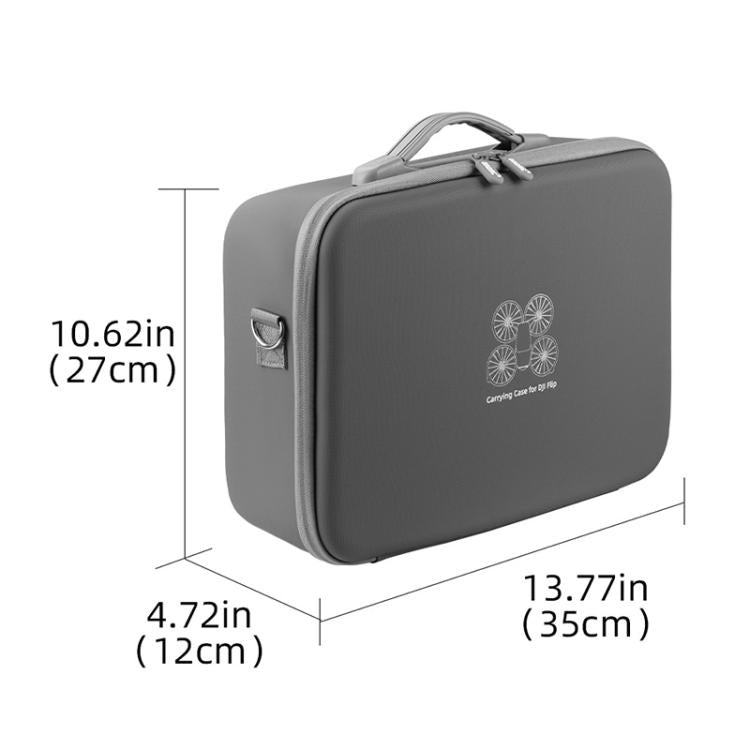 Custodia rigida portatile per drone DJI Flip 36x28x13 cm