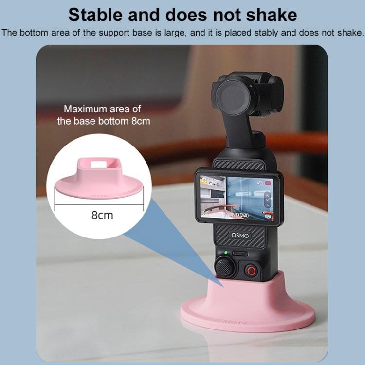 Staffa supporto da tavolo in silicone per DJI Osmo Pocket 3