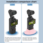Staffa supporto da tavolo in silicone per DJI Osmo Pocket 3
