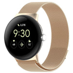 xDfind Cinturino magnetico in metallo milanese per orologio, For Google Pixel Watch 4 / Watch 3 45mm, For Google Pixel Watch 4 / 3 / 2 / 1 41mm