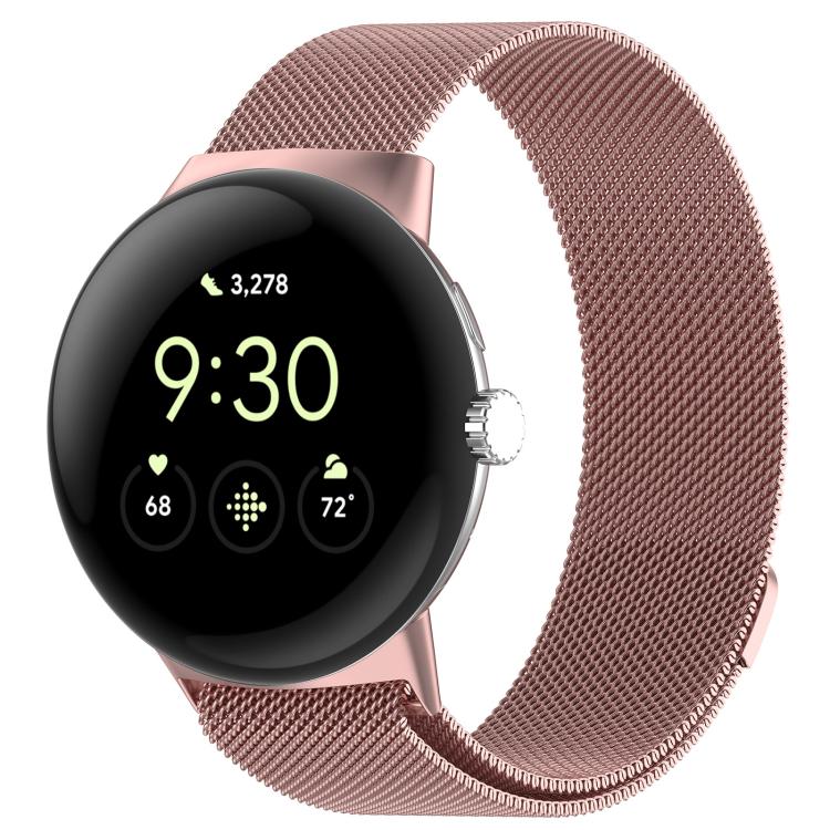 xDfind Cinturino magnetico in metallo milanese per orologio, For Google Pixel Watch 4 / Watch 3 45mm, For Google Pixel Watch 4 / 3 / 2 / 1 41mm
