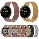 xDfind Cinturino magnetico in metallo milanese per orologio, For Google Pixel Watch 4 / Watch 3 45mm, For Google Pixel Watch 4 / 3 / 2 / 1 41mm