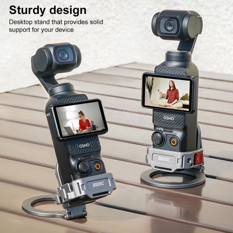 Supporto teleprompter smartphone con morsetto da tavolo