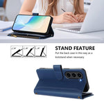 Custodia in pelle con chiusura magnetica, 9 scomparti per carte e cerniera, con cinturino da polso., For Samsung Galaxy S23+ 5G, For Samsung Galaxy S23 5G, For Samsung Galaxy S20 FE, For Samsung Galaxy S22 Ultra 5G