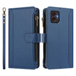 Custodia in pelle con chiusura magnetica, 9 scomparti per carte e cerniera, con cinturino da polso., For Samsung Galaxy XCover 7 Pro, For Samsung Galaxy XCover 7, For Samsung Galaxy XCover6 Pro, For Samsung Galaxy XCover 5