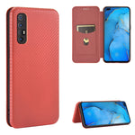 Custodia portafoglio magnetica in pelle TPU+PC con slot carte