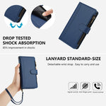 Custodia in pelle con chiusura magnetica, 9 scomparti per carte e cerniera, con cinturino da polso., For Galaxy A27 5G, For Samsung Galaxy A06 4G / 5G, For Samsung Galaxy A56 5G, For Samsung Galaxy A26 5G