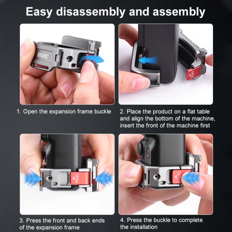 Supporto prolunga a slitta fredda per DJI Osmo Pocket 3