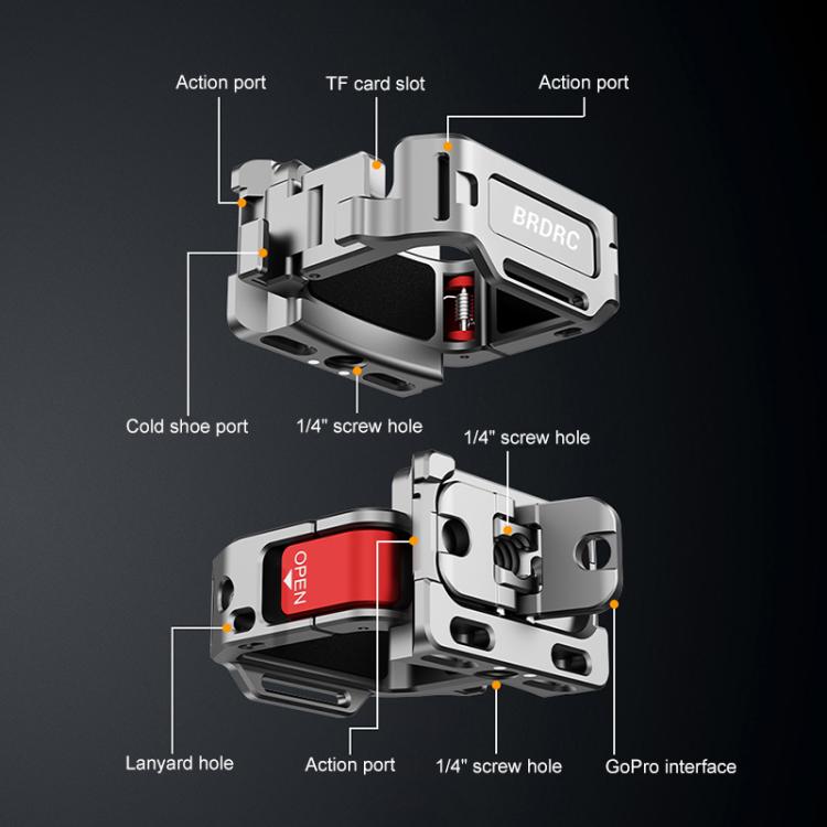 Supporto prolunga a slitta fredda per DJI Osmo Pocket 3