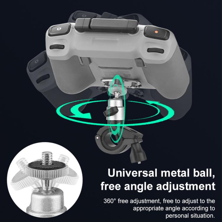 Adattatore base supporto bicicletta per telecomando DJI RC/RC 2