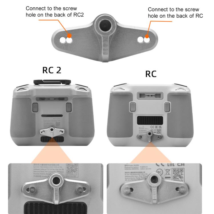 Adattatore base supporto bicicletta per telecomando DJI RC/RC 2