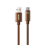 WK WDC-63a 66W USB to Type-C Fast Charging Data Cable, Length: 1.2m, WDC-63a