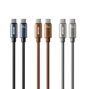 WK WDC-64 PD65W Type-C to Type-C Fast Charging Data Cable, Length: 1.2m, WDC-64