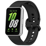 Cinturino per orologio in silicone con fibbia colorata a tinta unita xDfind, For Samsung Galaxy Fit3 SM-R390