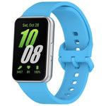 Cinturino per orologio in silicone con fibbia colorata a tinta unita xDfind, For Samsung Galaxy Fit3 SM-R390