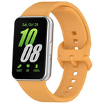 Cinturino per orologio in silicone con fibbia colorata a tinta unita xDfind, For Samsung Galaxy Fit3 SM-R390