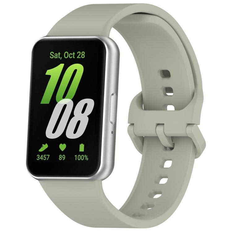 Cinturino per orologio in silicone con fibbia colorata a tinta unita xDfind, For Samsung Galaxy Fit3 SM-R390