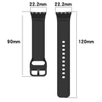Cinturino per orologio in silicone con fibbia colorata a tinta unita xDfind, For Samsung Galaxy Fit3 SM-R390