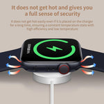 Per Apple Watch xDfind Caricabatterie magnetico wireless per orologio, Type-C, USB-A