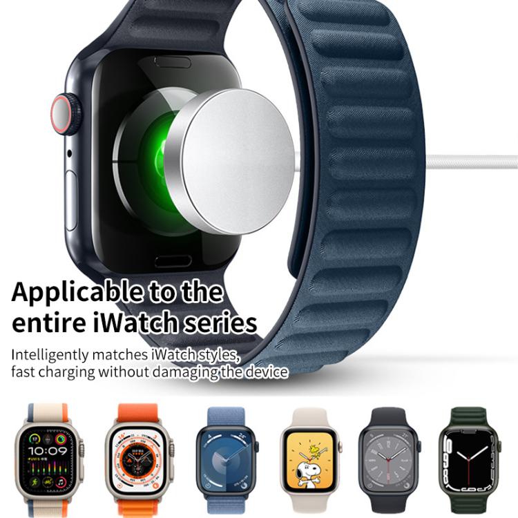 Per Apple Watch xDfind Caricabatterie magnetico wireless per orologio, Type-C, USB-A