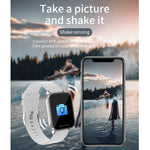 Schermo TFT da 1,54 pollici IP67 Impermeabile Business Sport Striscia di silicone Smart Watch, supporto Monitor del sonno / Cardiofrequenzimetro / Monitoraggio della pressione sanguigna, Silicone Strip