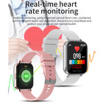 Schermo TFT da 1,54 pollici IP67 Impermeabile Business Sport Striscia di silicone Smart Watch, supporto Monitor del sonno / Cardiofrequenzimetro / Monitoraggio della pressione sanguigna, Silicone Strip