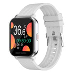 Schermo TFT da 1,54 pollici IP67 Impermeabile Business Sport Striscia di silicone Smart Watch, supporto Monitor del sonno / Cardiofrequenzimetro / Monitoraggio della pressione sanguigna, Silicone Strip