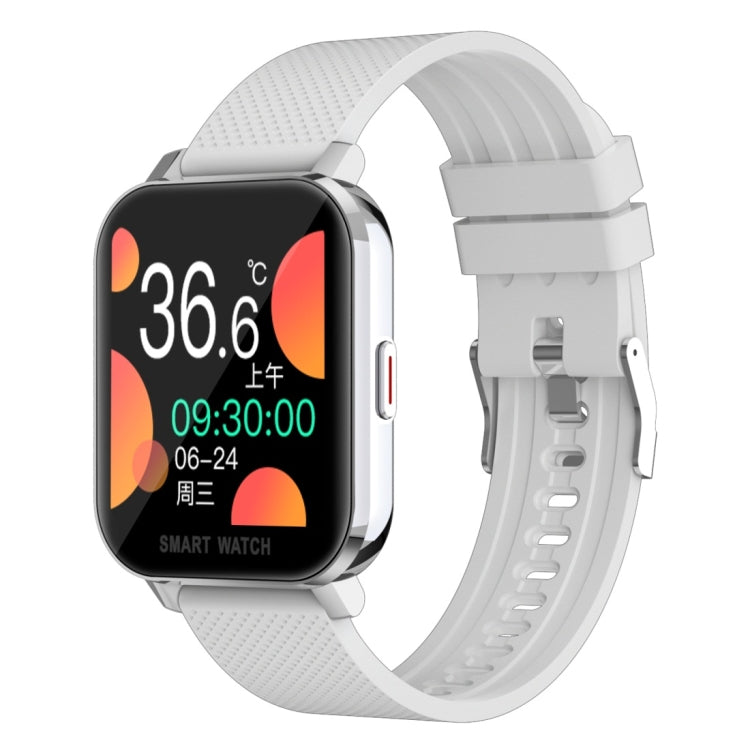Schermo TFT da 1,54 pollici IP67 Impermeabile Business Sport Striscia di silicone Smart Watch, supporto Monitor del sonno / Cardiofrequenzimetro / Monitoraggio della pressione sanguigna, Silicone Strip
