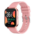Schermo TFT da 1,54 pollici IP67 Impermeabile Business Sport Striscia di silicone Smart Watch, supporto Monitor del sonno / Cardiofrequenzimetro / Monitoraggio della pressione sanguigna, Silicone Strip
