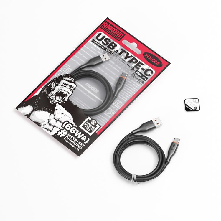 Cavo USB a Type-C in silicone 66W 1,2m WK WDC-91a