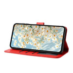 Custodia per telefono in pelle con motivo a margherite in rilievo, For Samsung Galaxy A72, For Samsung Galaxy A52 5G
