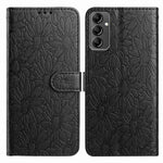 Custodia per telefono in pelle con motivo a margherite in rilievo, For Samsung Galaxy A04e, For Samsung Galaxy A14 5G