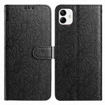 Custodia per telefono in pelle con motivo a margherite in rilievo, For Samsung Galaxy A04e, For Samsung Galaxy A14 5G
